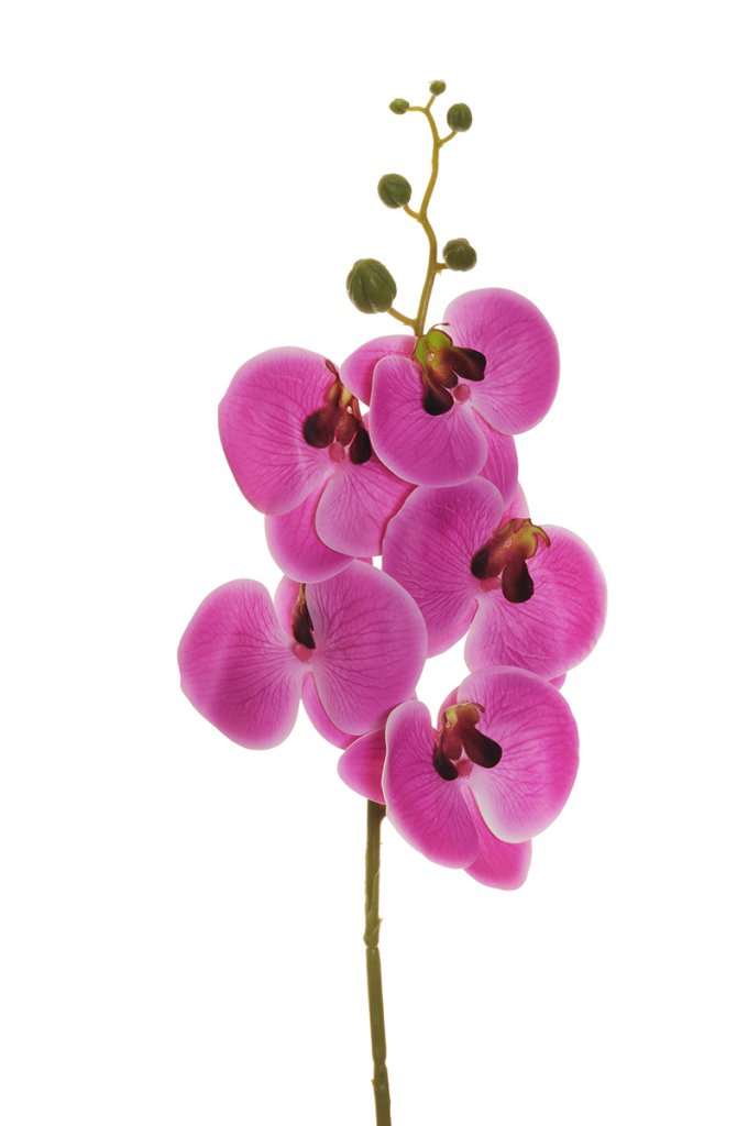 Ramo di orchidee 107 cm XXL scuro rosa seta fiori fiori artificiali  artificiale orchidea come vera