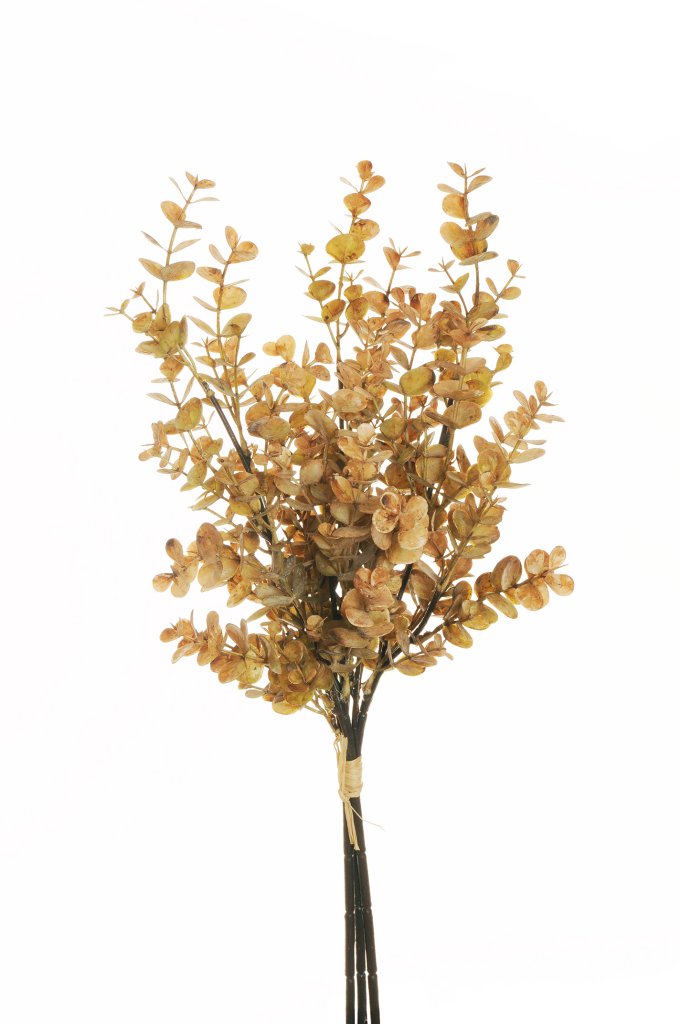 eucalipto bush artificiale autunnale h. 50 cm - Fioreproibito