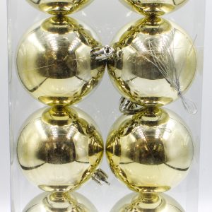 sfere oro in plastica