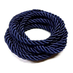 cordone in raso color blu